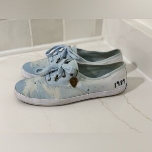 Keds x Taylor Swift Canvas Sneakers Blue Lace Up Shoes Women’s 7